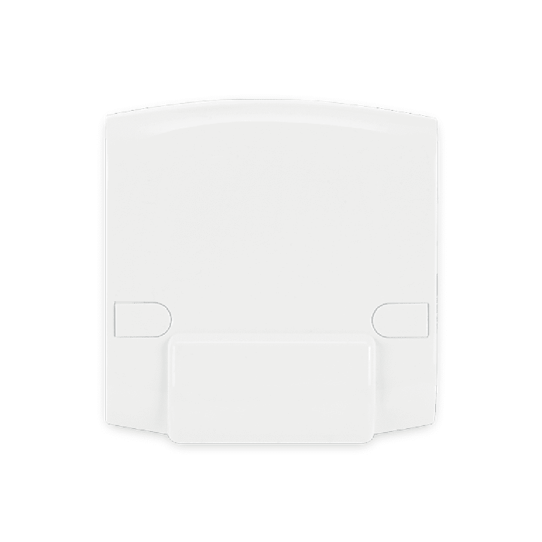 Alfanar AN19 45A heavy duty electrical connection unit 7x7 available in white and beige finishes for wiring high-load appliances.