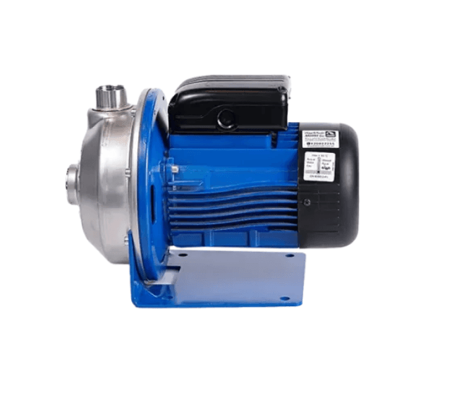 Samnan Goulds 1 HP Italian stainless steel water booster pump with 1.25-inch suction port for residential water supply. - Thumbnail 1