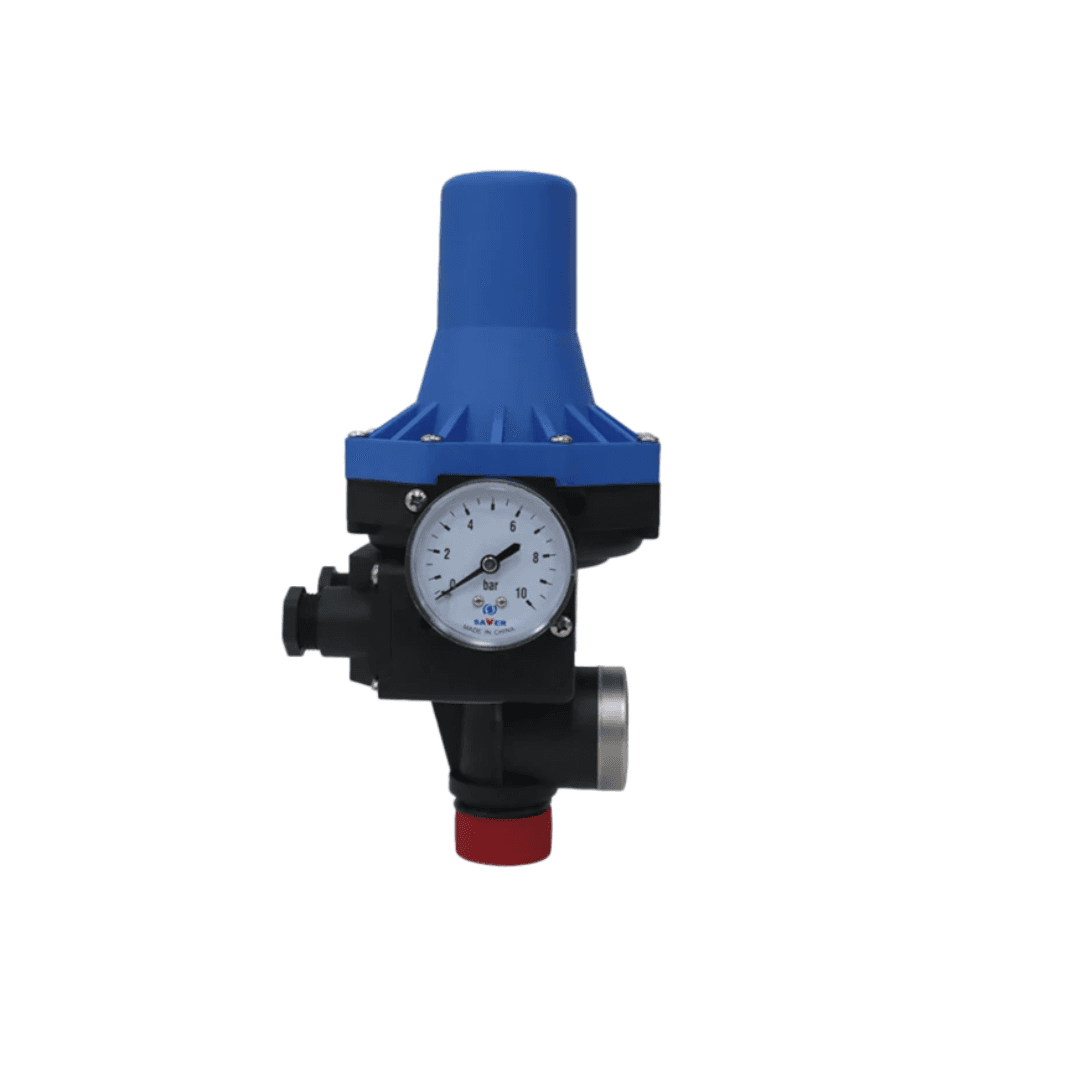 Samnan Smart Operation Package featuring a 0.5 HP cast iron water pump with brass impeller and automatic pressure controller. - Thumbnail 2