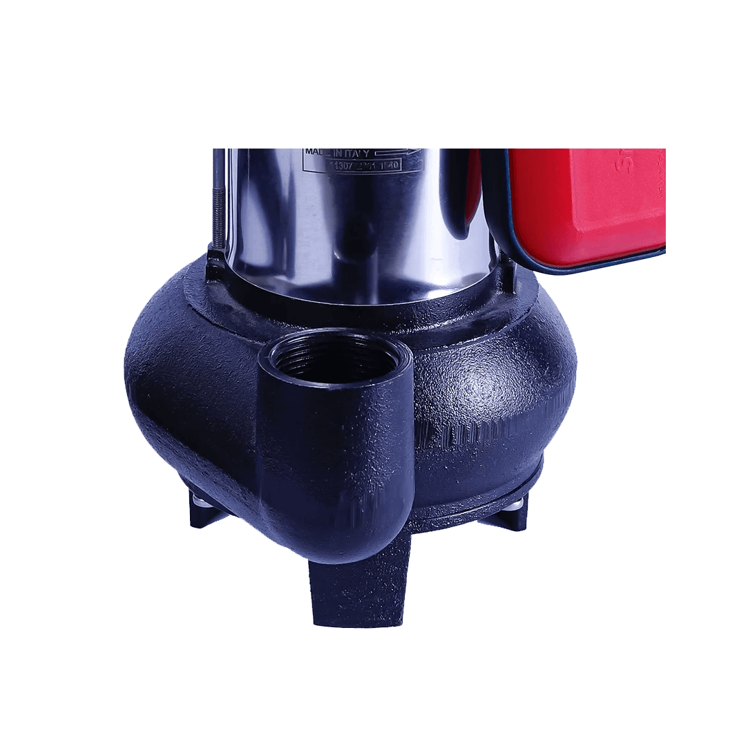 Samnan RiverPure Italian submersible sewage pump with brass impeller, available from 0.6 HP to 1.5 HP capacities. - Thumbnail 3