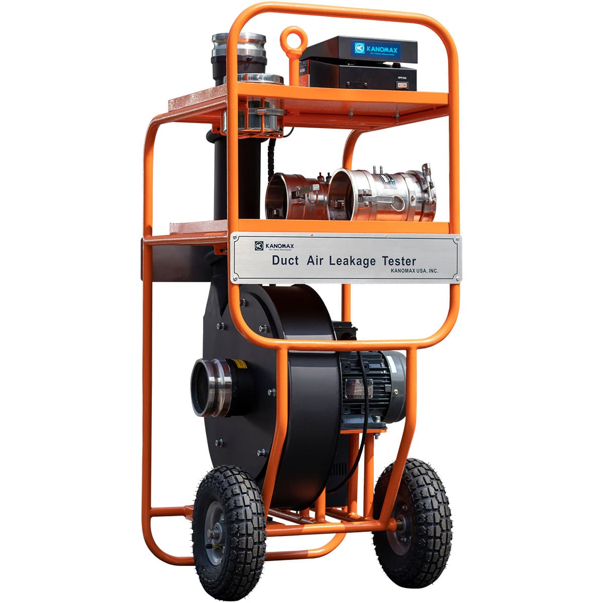 Kanomax DALT 6900 professional duct air leakage tester for commercial HVAC system verification and commissioning.