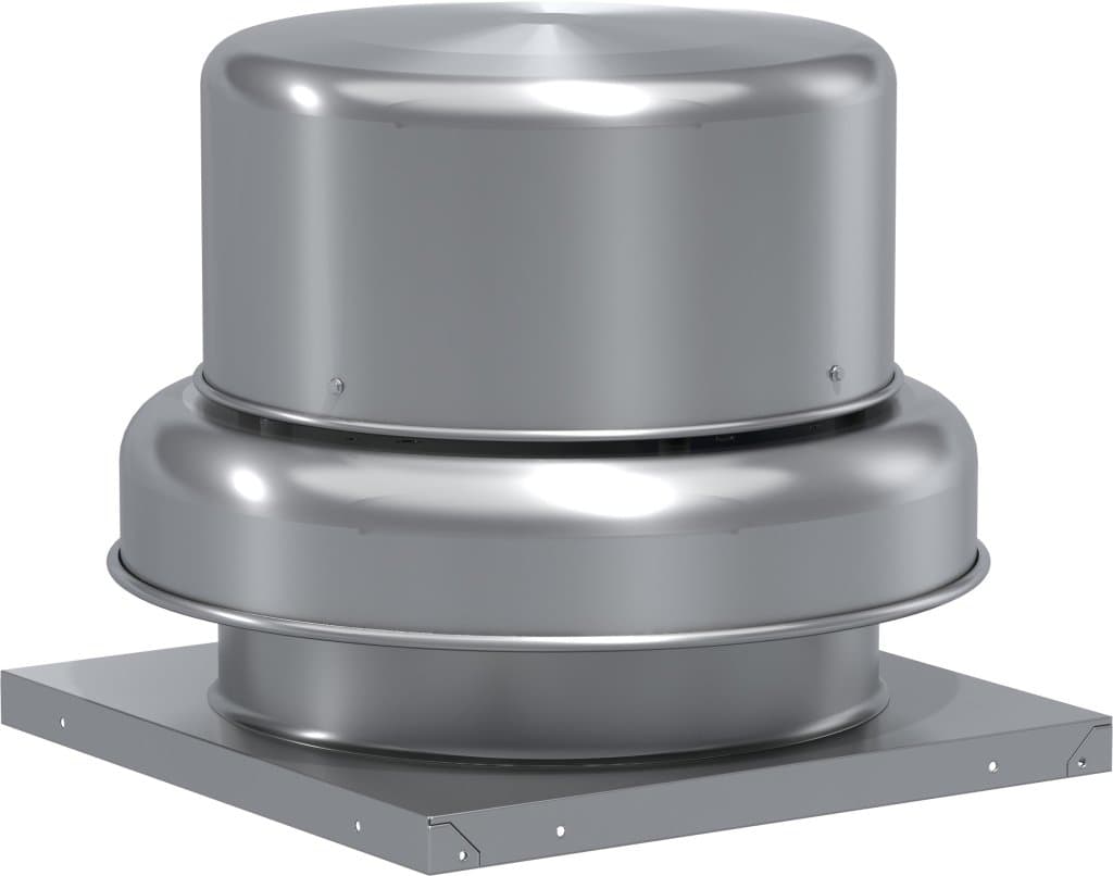 Centrifugal High Plume Dilution Laboratory Exhaust Fan with FRP construction and backward-curved wheel.